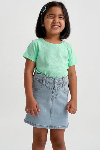 Denim Skirt