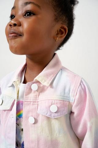 Tie Dye Denim Jacket