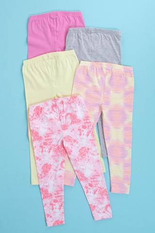 Buy Bright Leggings 5 Pack 6-7 years, Multipacks