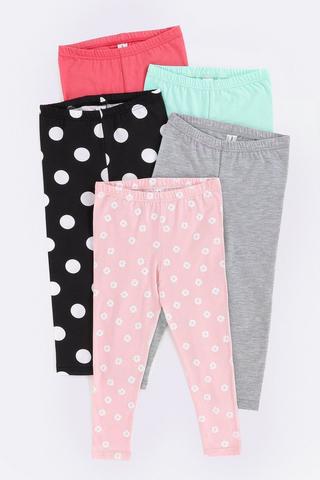 5 Pack Leggings