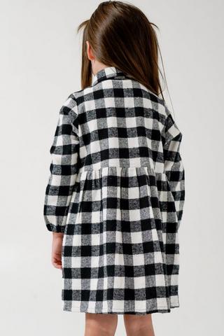 Check Shirt Dress