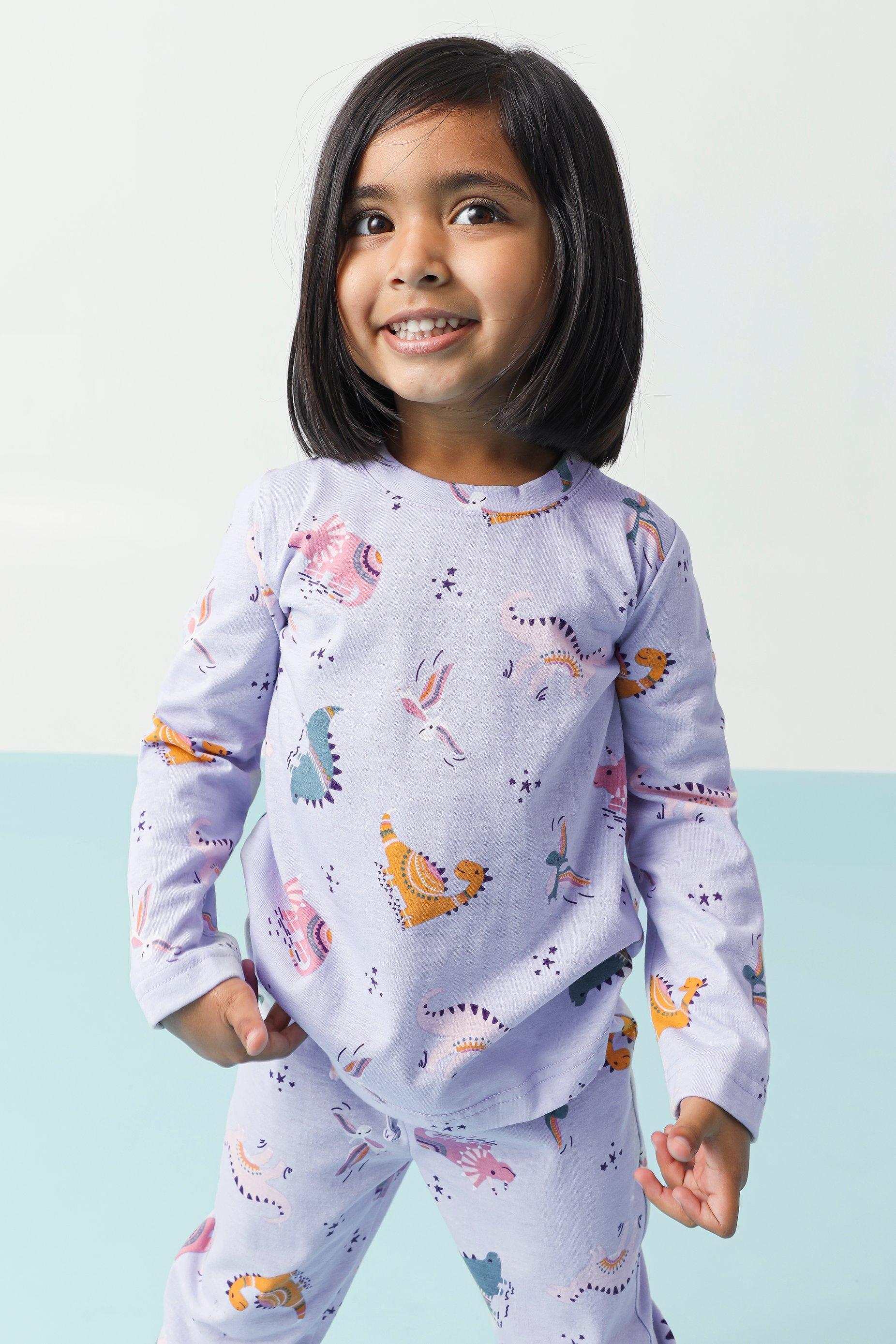 Dinosaur Print Sleepwear Set