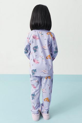 Dinosaur Print Sleepwear Set