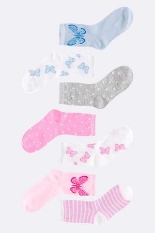 7 Pack Socks