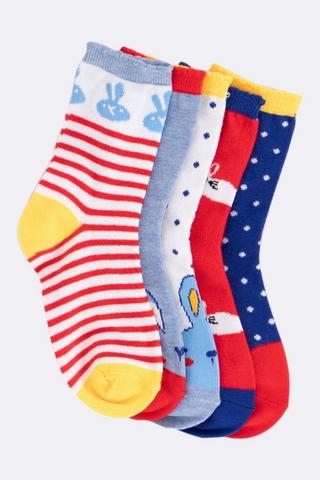 5 Pack Socks
