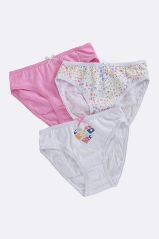 Girls Assorted Hello Kitty Underwear, 7 Pack Panties (Little Girls