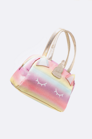 Under One Sky Rainbow Pom Unicorn Backpack