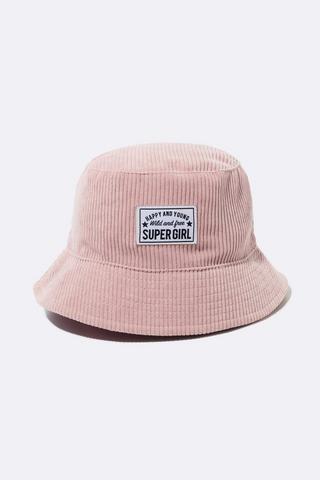 Corduroy Bucket Hat