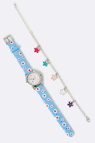 Watch And Bracelet Set