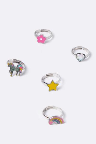 5 Pack Ring Set