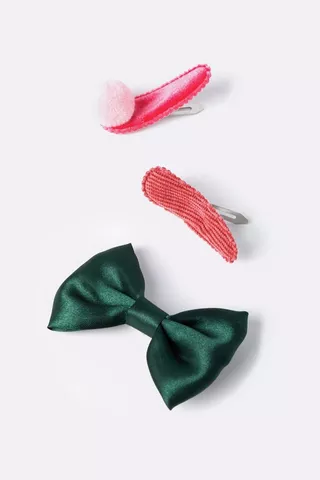 3 Pack Hair Clips