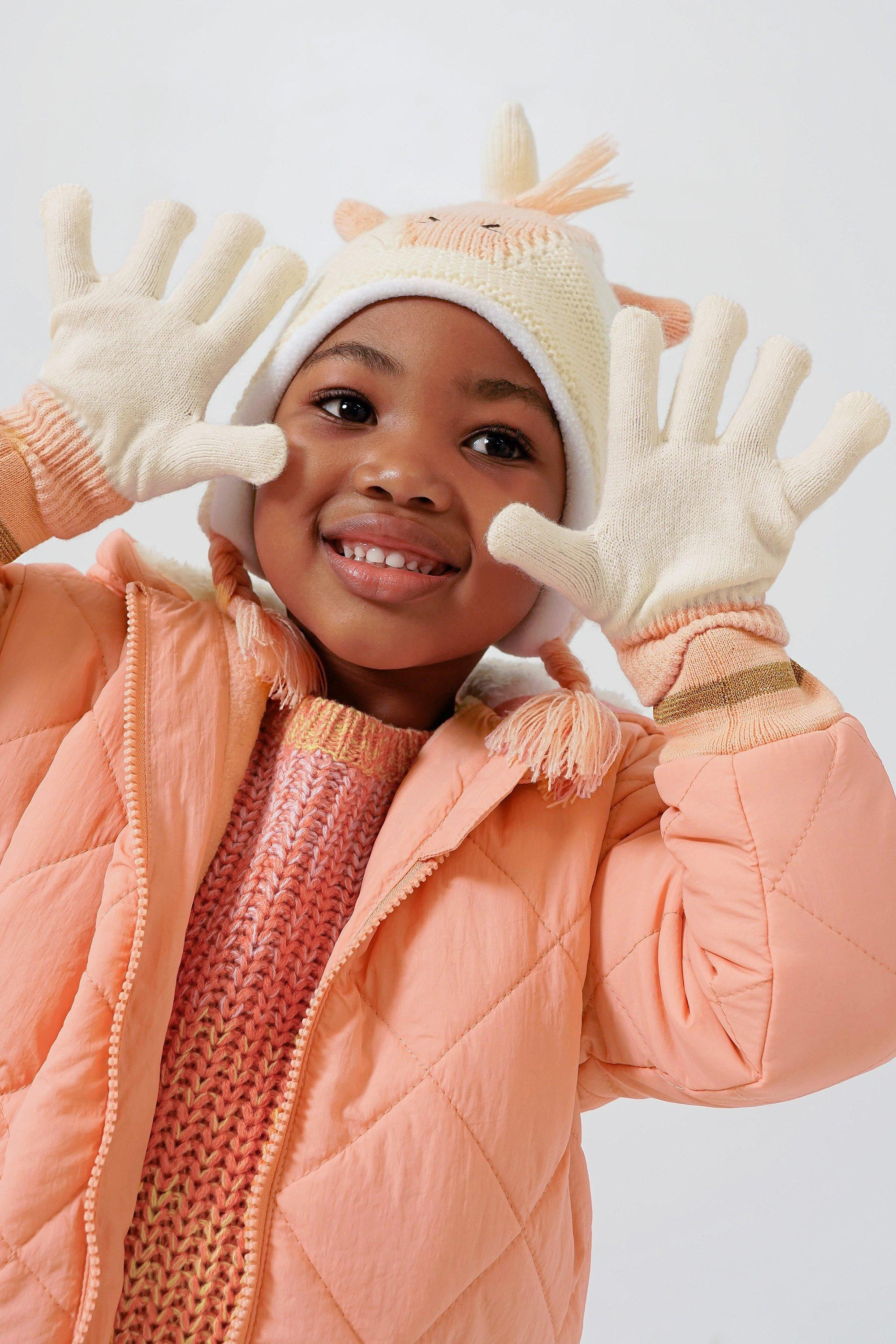 Beanie And Gloves Set