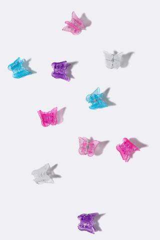 10 Pack Butterfly Clips