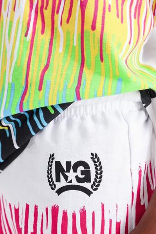 Paint Drip Shorts