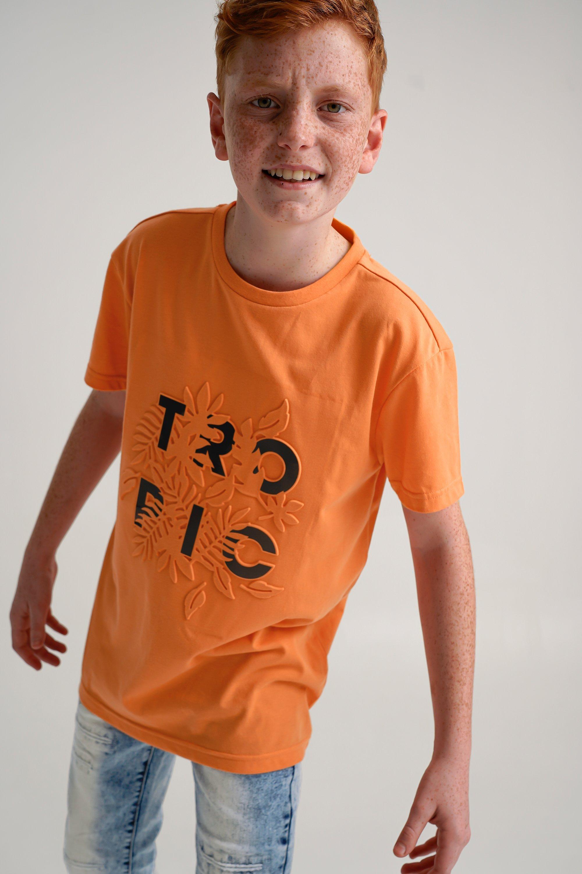 Embossed Print Tshirt