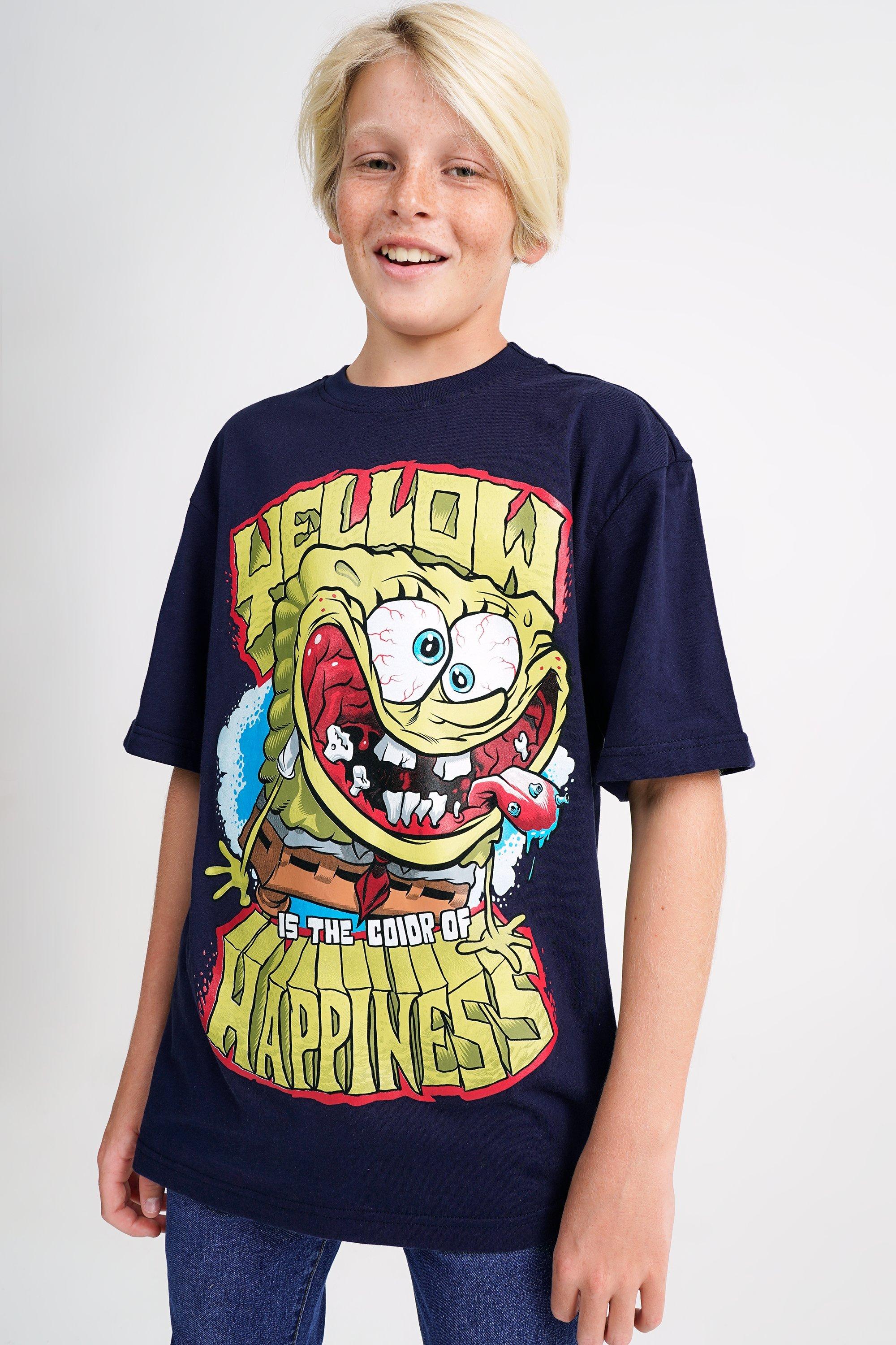 Spongebob t hotsell shirt for adults