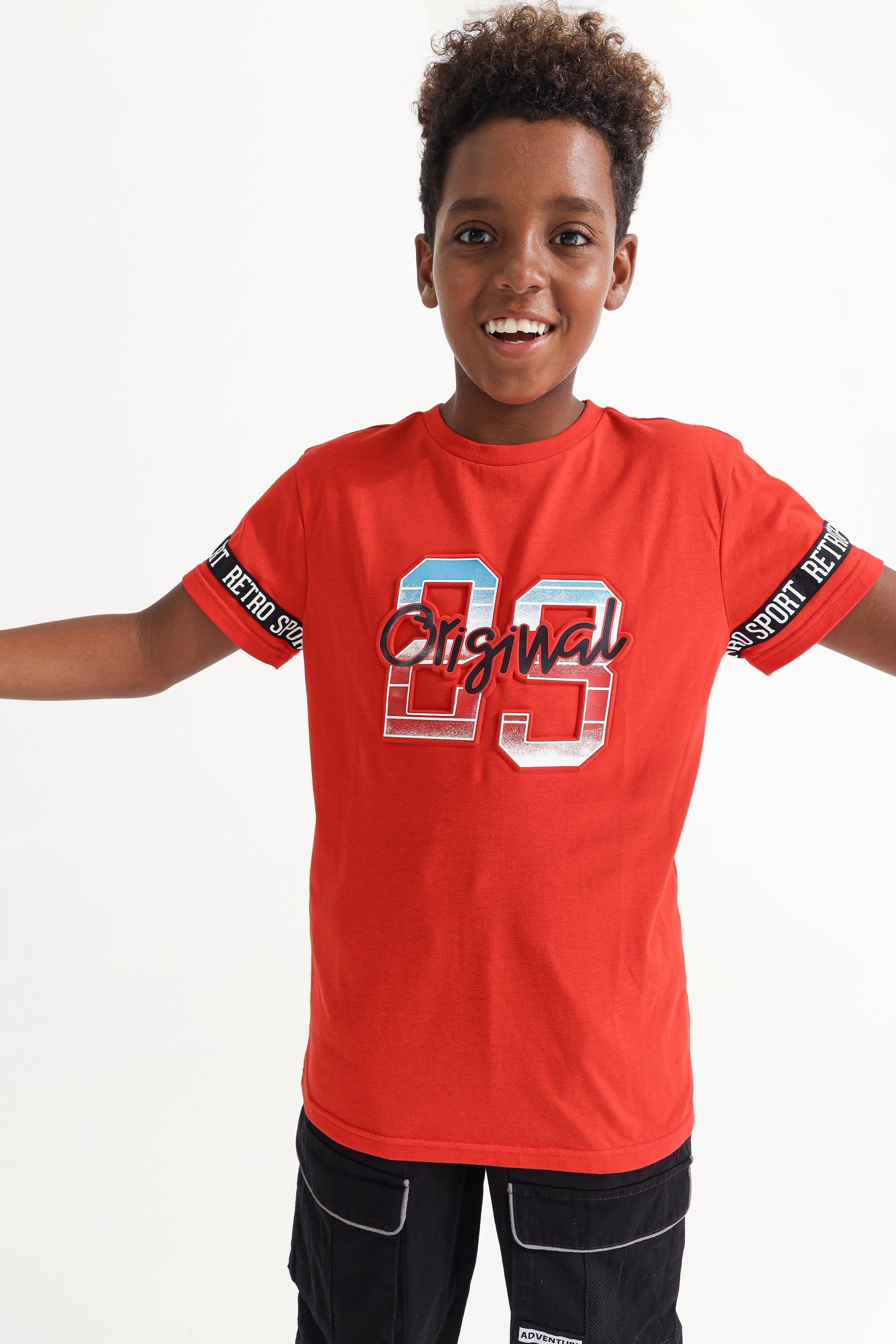 Embossed Print Tshirt