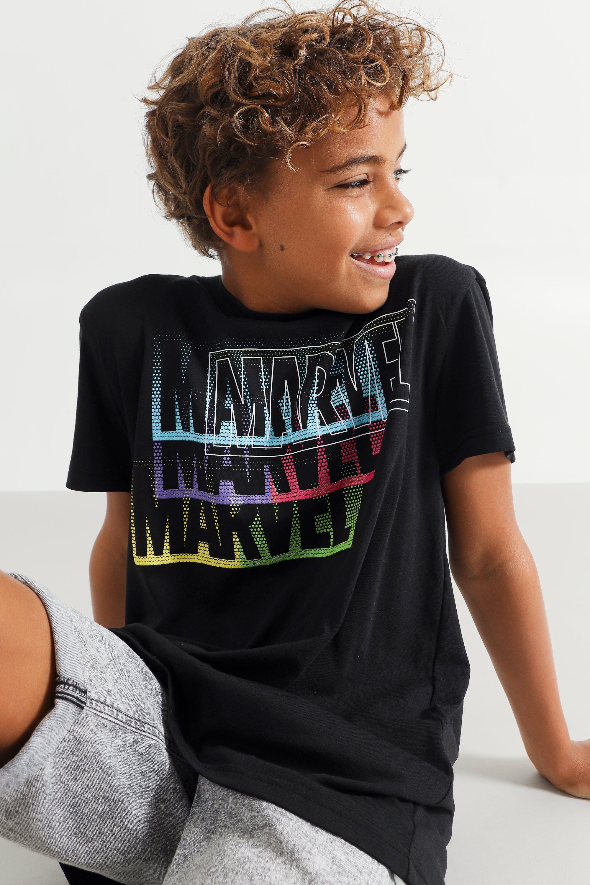 marvel t shirt child
