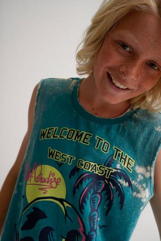 Printed Vest