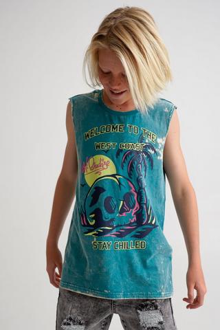 Printed Vest