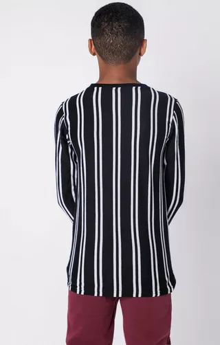 Stripe Long Sleeve Top