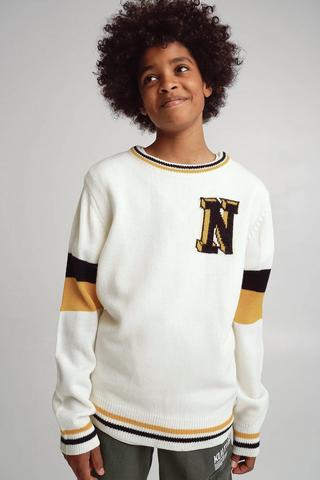 Colour Block Pullover