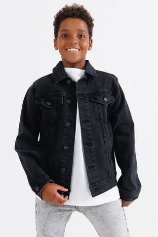 Black denim outlet jacket mr price