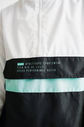 Colour Block Windbreaker