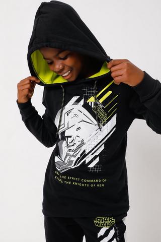 Star Wars Graphic Print Hoodie