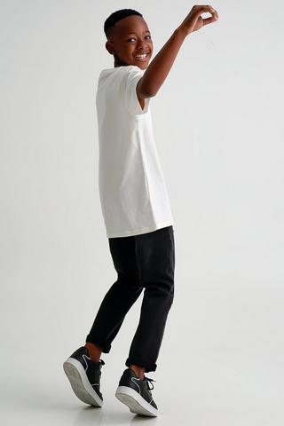 Relaxed Loose Abraised Denim