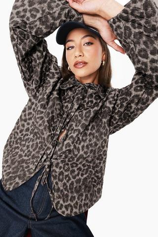 Leopard Jacket & Jorts