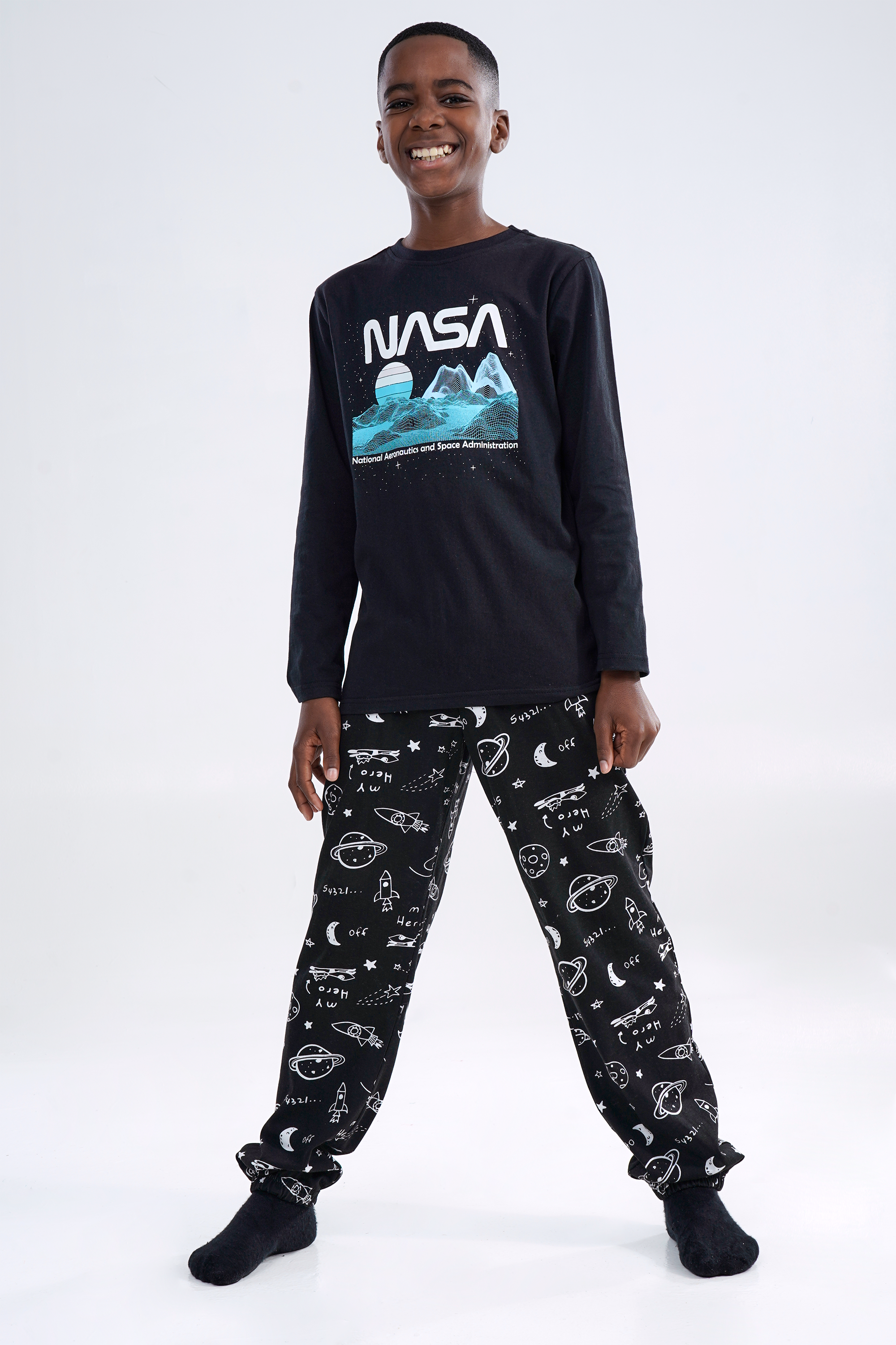 Boys discount nasa pajamas