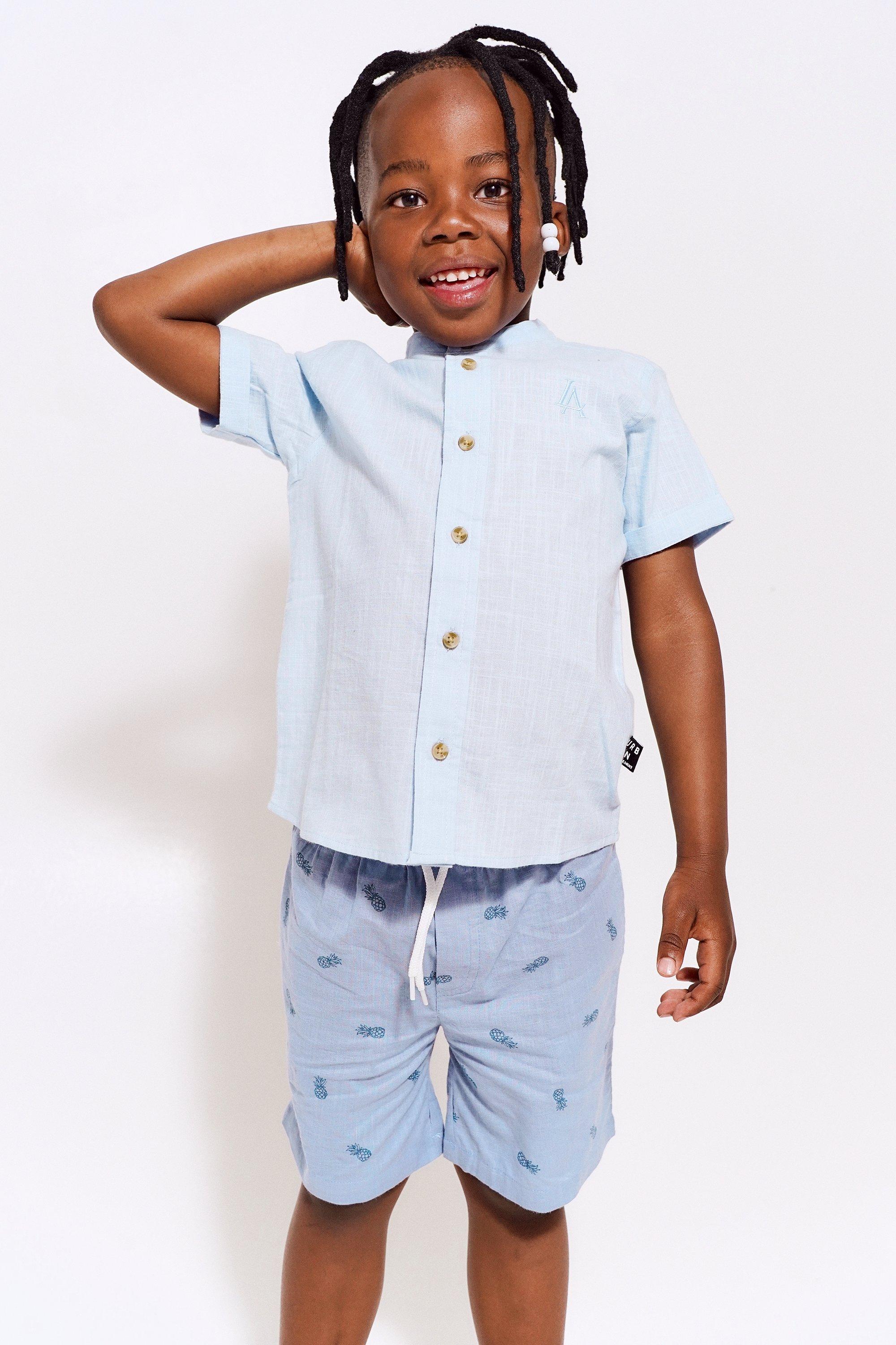 Boy Nylon Shorts - Army Green - SB2603035A main image 0