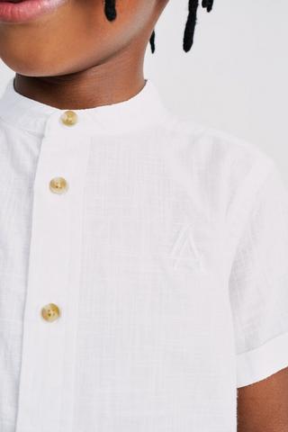 Mandarin Collar Shirt
