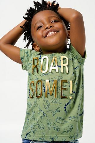 Dino Embossed T-shirt