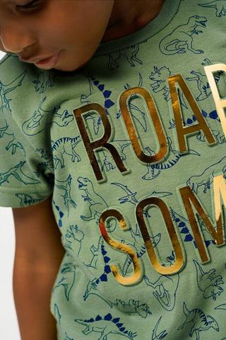 Dino Embossed T-shirt