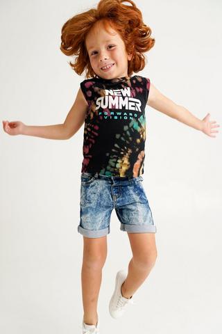 Tie Dye Statement Vest