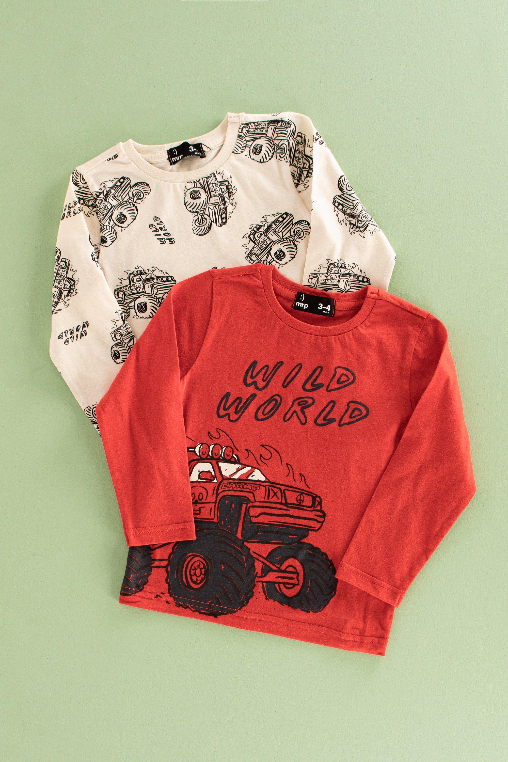 2 Pack Long Sleeve T Shirts