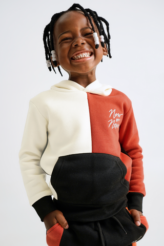 Colour Block Hoodie