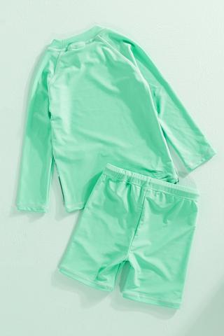 Printed Swimsuit Set