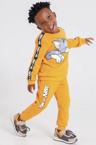 Tom And Jerry Print Joggers