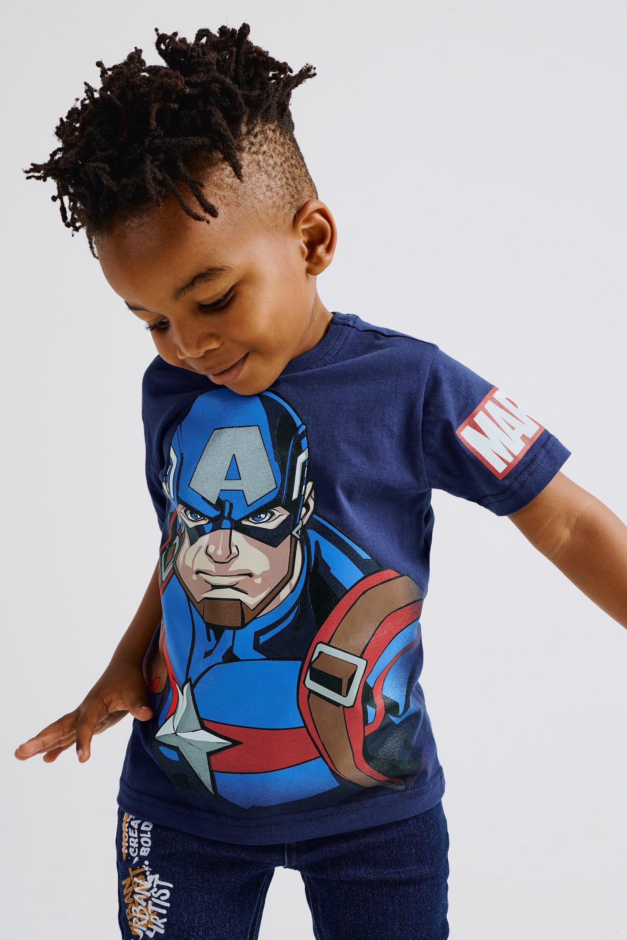 Captain america tee shirt on sale