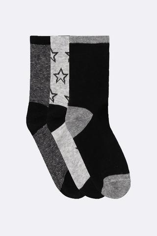 3 Pack Socks