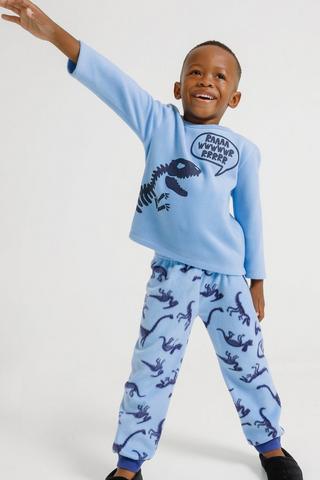 Dinosaur Print Sleepwear Set
