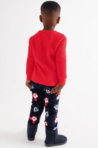 Mickey Mouse Print Sleepwear Set