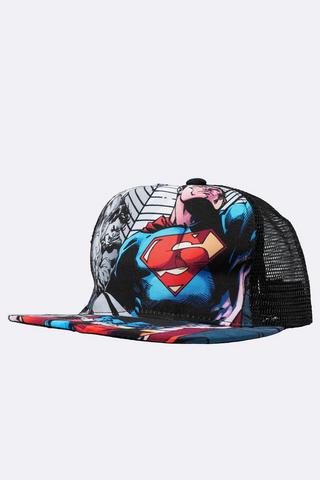 Superman store flat cap