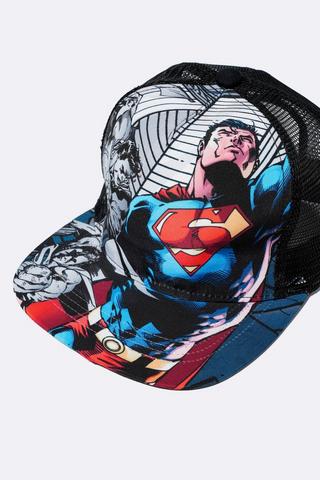 Superman store flat cap