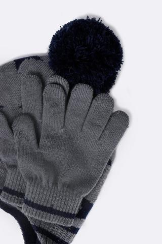 Gloves And Beanie Set