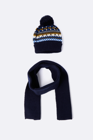 Beanie And Scarf Set