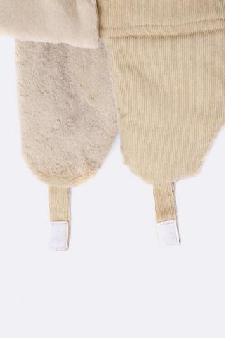 Corduroy Trapper Beanie